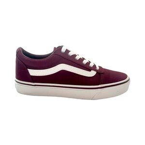 NWOT Vans Women's Burgundy Ward Skate Shoes, Sneakers, Low Top, Casual, Canvas